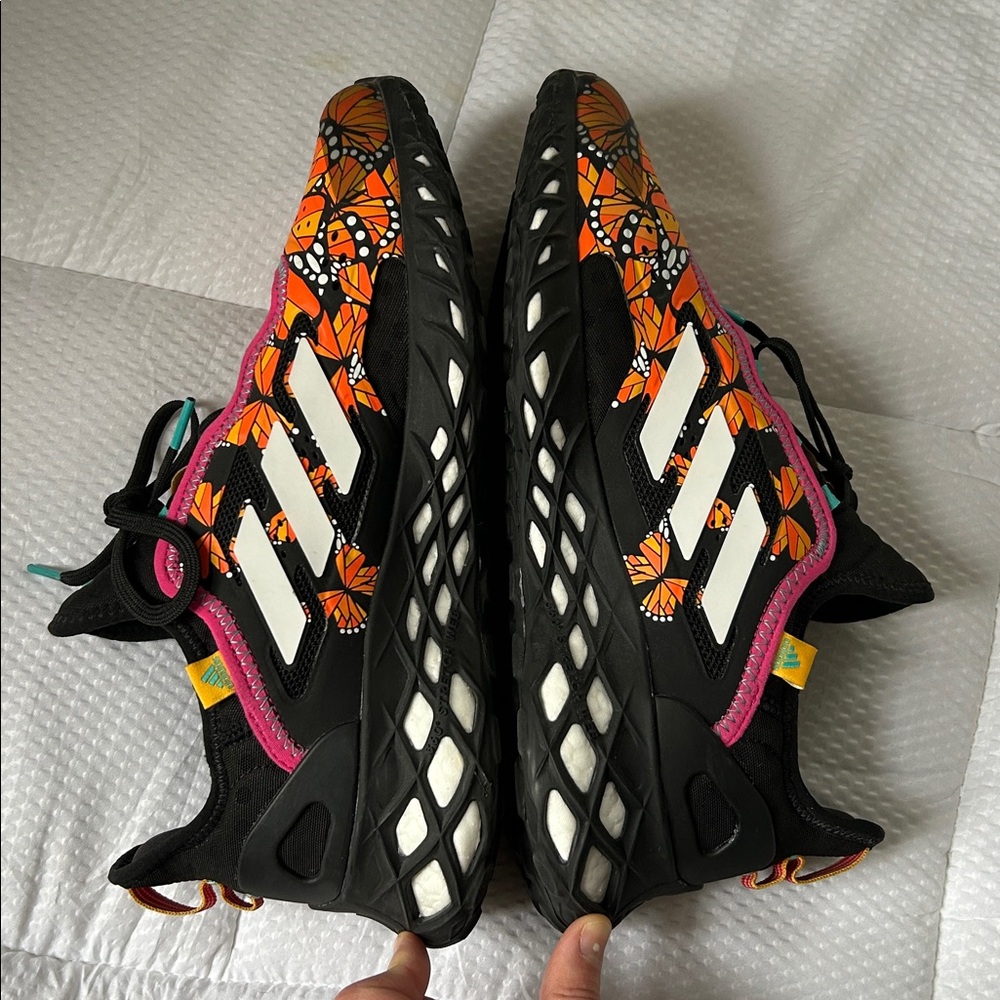 Adidas Web Boost Day of the Dead Shoes Dia De Los Muertos Size 10 - Picture 2 of 9